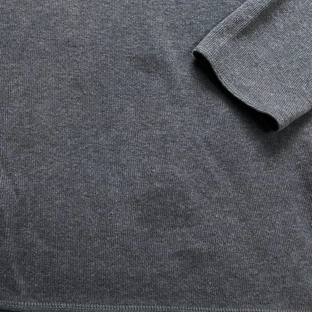 Banana Republic Sweater Mens Large Navy Blue Pullover Cotton Solid Sweatshirt